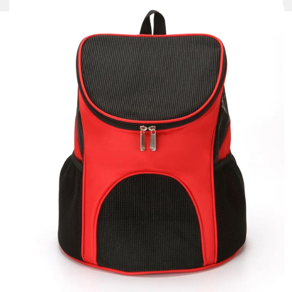 Sac a dos chat rouge