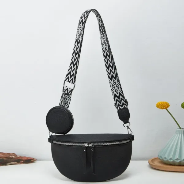 Sac banane noir femme 11