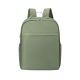 Sac à dos de voyage pour femme vert au design épuré et moderne