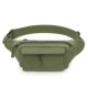 Sac banane homme tendance vert olive avec plusieurs compartiments pratiques